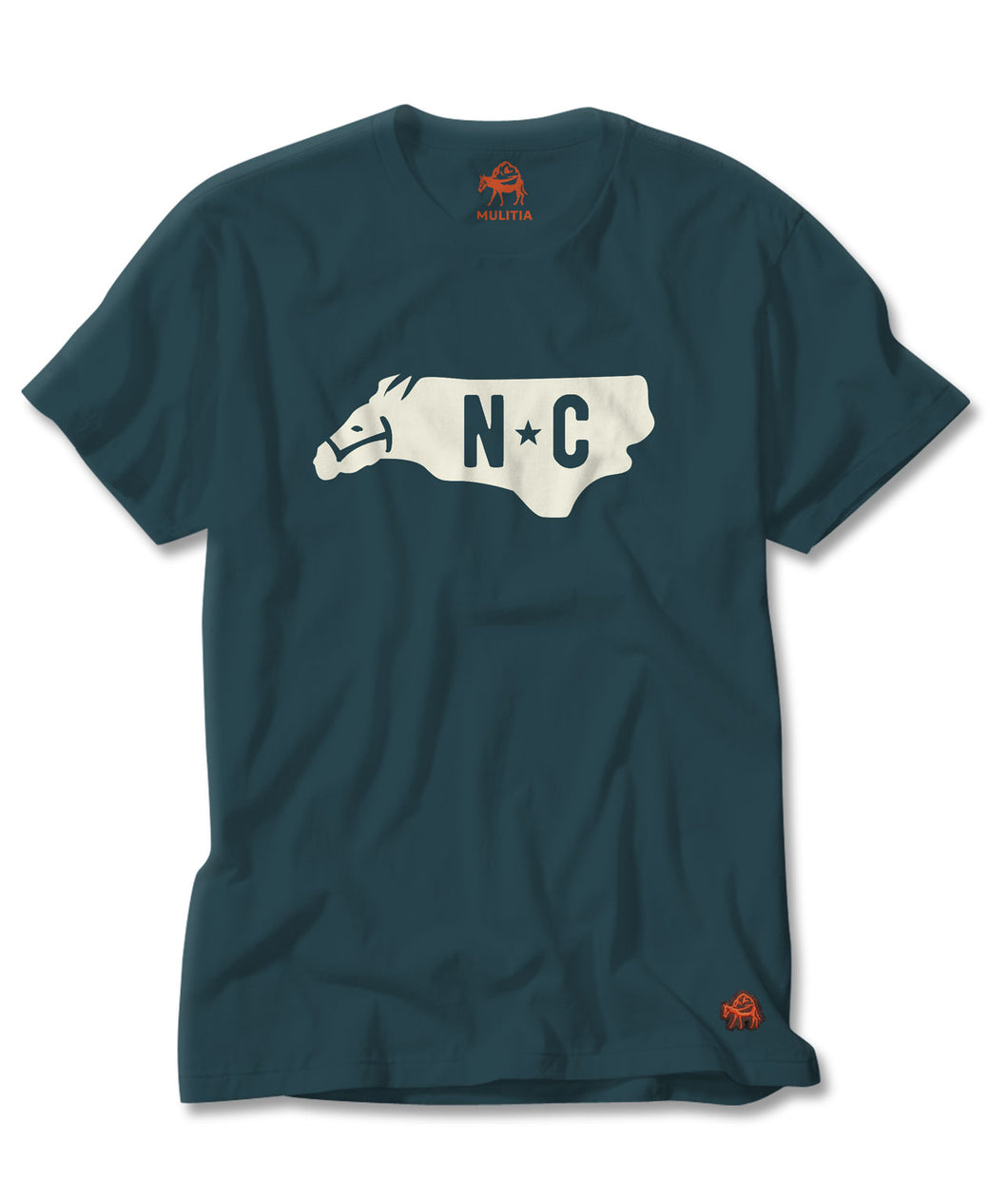 State Tee in Teal
